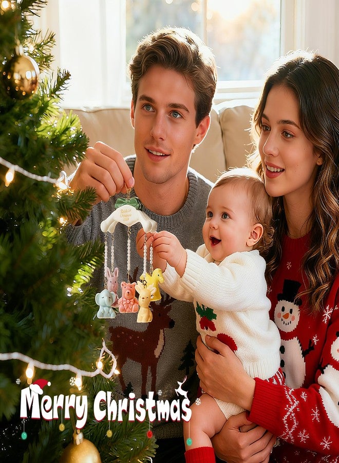 زينة عيد الميلاد الأولى للطفل 2025 للبنات والأولاد، هدية زينة شجرة عيد الميلاد الأولى - زينة للمولود الجديد - تذكار للمولود الجديد - Image 3